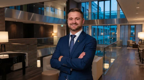 KI-generiertes Business-Portrait